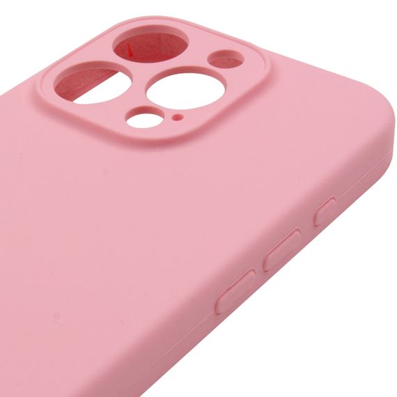 Чохол Silk Full Camera Protective (AA) NO LOGO для Apple iPhone 16 Pro (6.3") Рожевий / Light pink | Зображення 3