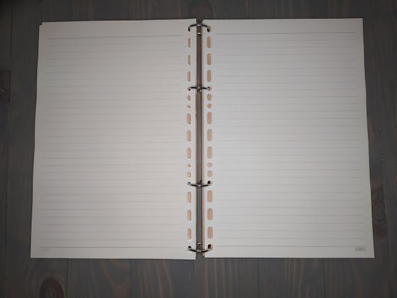 Блокнот для записів з дерева | Зображення 1