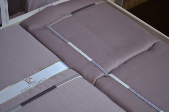 Постельное белье First Choice V.I.P Satin Moonlight 200 х 220 см Claudio Lavender | Зображення 4
