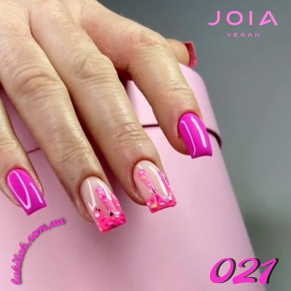 Гель-лак JOIA vegan 021 малиново-розовый, 6 мл