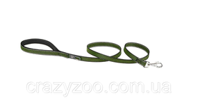 Поводок для собак Ferplast Daytona Deluxe G15/120 нейлоновый зелено-черный 1.5х120 см 77200017