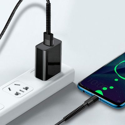 Дата кабель USB-C to USB-C 1.0m 2.4А black ColorWay (CW-CBUC063-BK) | Зображення 6