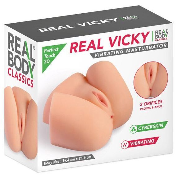 Мастурбатор Real Body — Real Vicky (м'яте паковання!!!) | Зображення 3