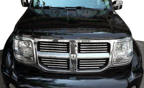 Хром накладки на решітку (нерж) для Dodge Nitro 2007-2024 рр
