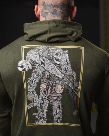 Худі maklin олива Para medic НП4895 | Зображення 2