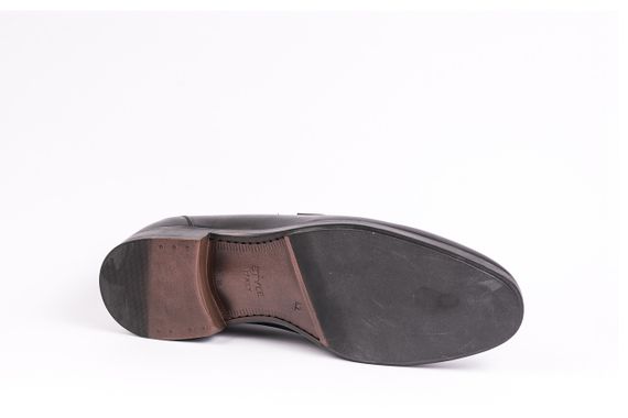 Шкіряні туфлі лофери чорні  - 44 розмір | Зображення 8