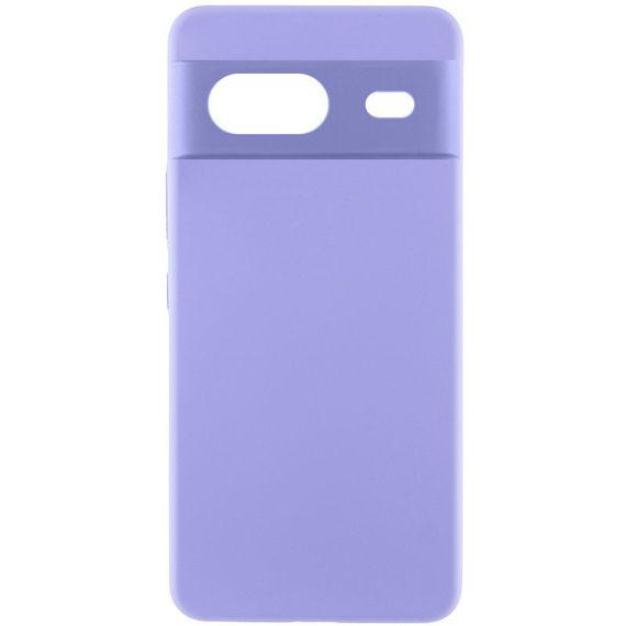 Чохол Silicone Cover Lakshmi Full Camera (AA) для Google Pixel 8a Бузковий / Dasheen