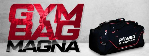 Спортивна сумка Power System PS-7010 Gym Bag Magna Black/Red | Зображення 2