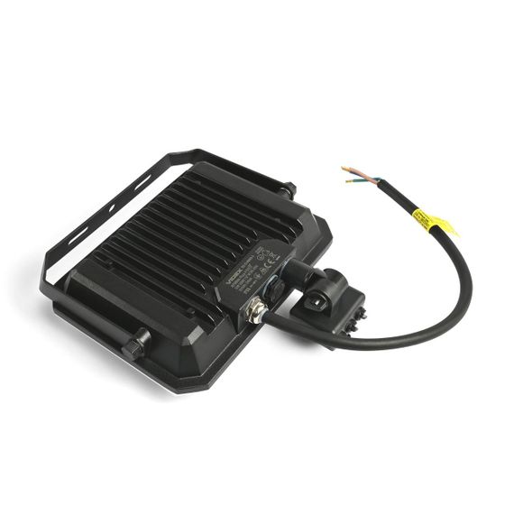 Світлодіодний прожектор VIDEX F3 50W 5000K з датчиком руху 220V Black (VLE-F3-0505B-S) | Зображення 3