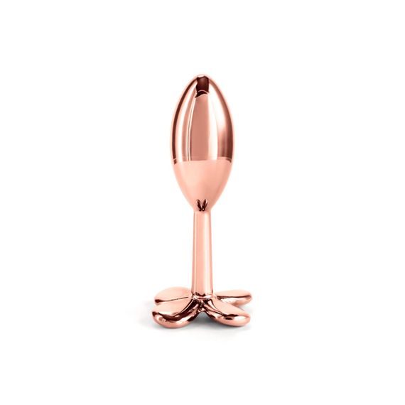 Анальна пробка NS Novelties Rear Assets - Clover - Rose Gold