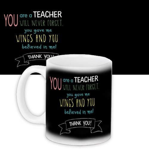 Чашка з принтом You are a teacher 330 мл (KR_SS014)