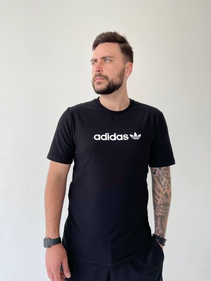 Футболка adidas чорна | Зображення 1