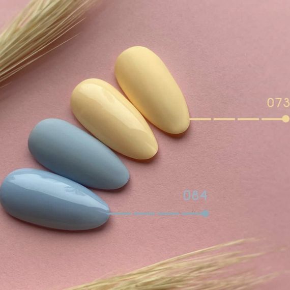 Гель-лак Toki-Toki № 084 cветлый серо-голубой 5мл | Зображення 1