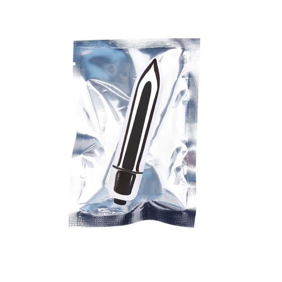 Віброкуля Chisa Hi-Basic 6.5*1,5 см в пакеті, срібний sexstyle | Зображення 1