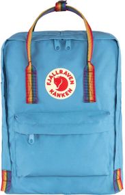 Рюкзак Fjallraven Kanken. Rainbow air blue/rainbow pattern