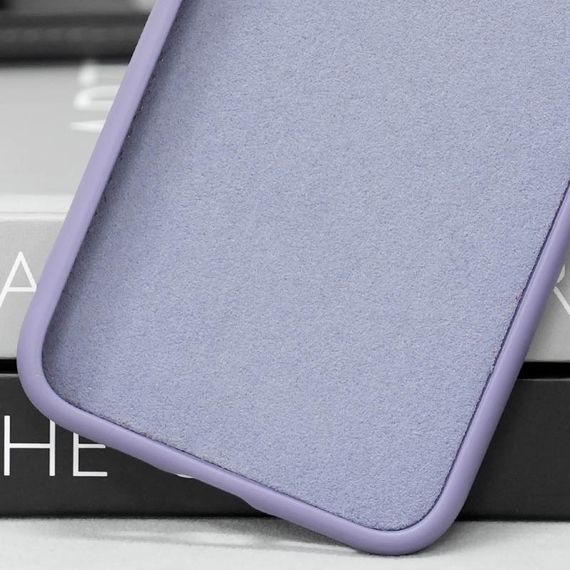 Чохол TPU+Glass Sapphire Midnight with MagSafe для Apple iPhone 12 (6.1") Бузковий / Dasheen | Зображення 2