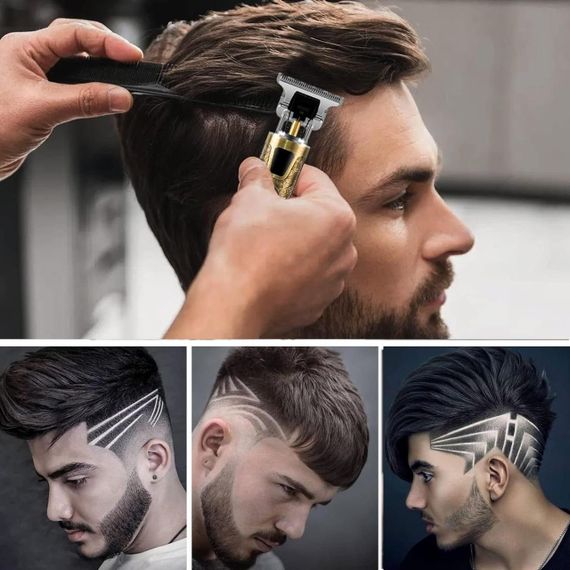 Машинка для стрижки волос, Профессиональная, аккумуляторная с Т-образным лезвием | Зображення 4