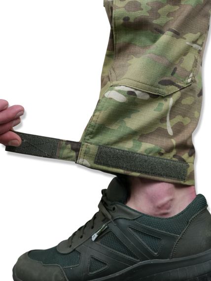 Тактичні штани з наколінниками PREDATOR Rip-Stop 65/35 Мультикам 58/5 | Зображення 8