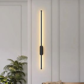 Бра LED 27963 Чорний 6х6х81 см.