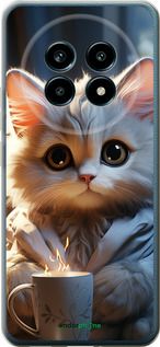 Чохол на Realme 13 PRO / 13 PRO+ Білий кіт "5646u-3789-2448"