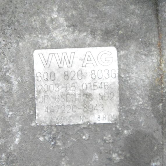 Компресор кондиціонера Audi A2 (8Z0) 2000-2005 Ауді А2 6Q0820803G | Зображення 5