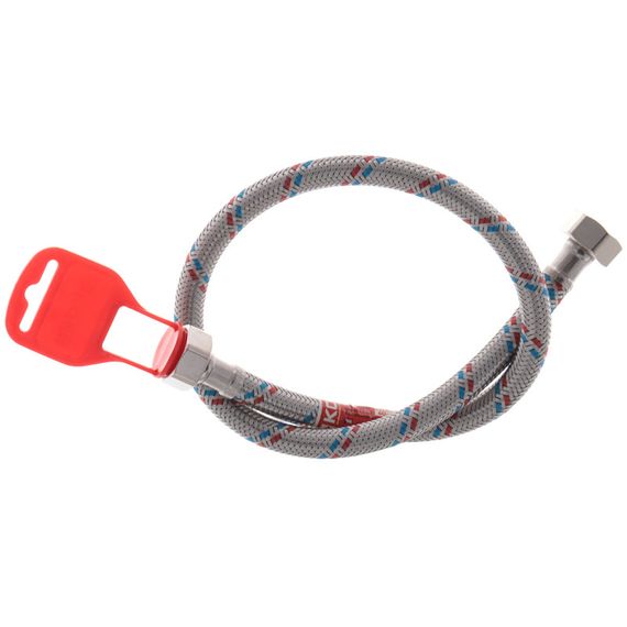 Гнучкий шланг для підключення води гайка 1/2'' - гайка 1/2'' (60 см) Koer (KR0255) | Зображення 2