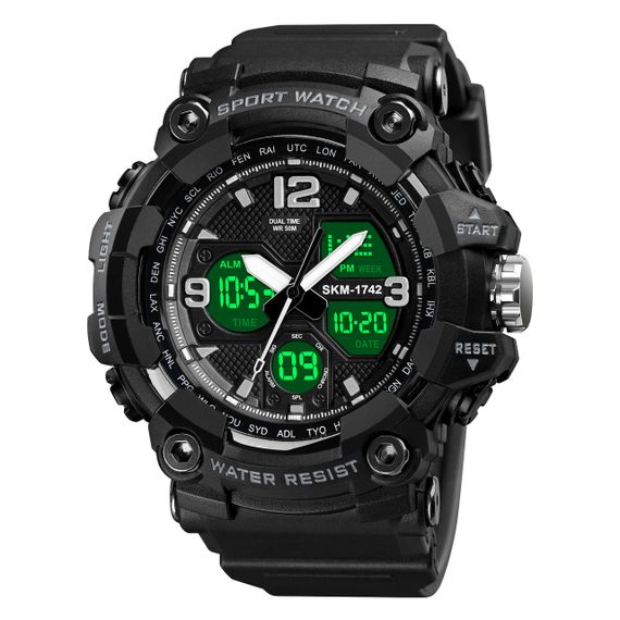 Skmei 1742 Black | Зображення 1