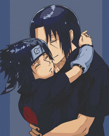 Картина за номерами "Ітачі та Саске" 40х50 см 10265-AC