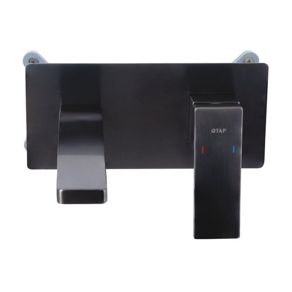 Смеситель для раковины Qtap Gemini скрытого монтажа QTGEM273GMB45695 Gunmetal Black PVD | Зображення 2