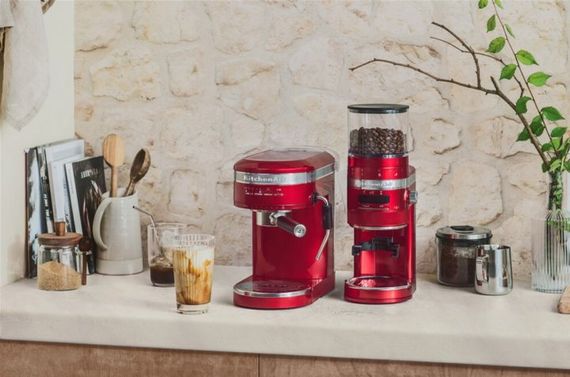 Кофемолка KitchenAid Artisan 5KСG8433EСA 150 Вт красная | Зображення 5