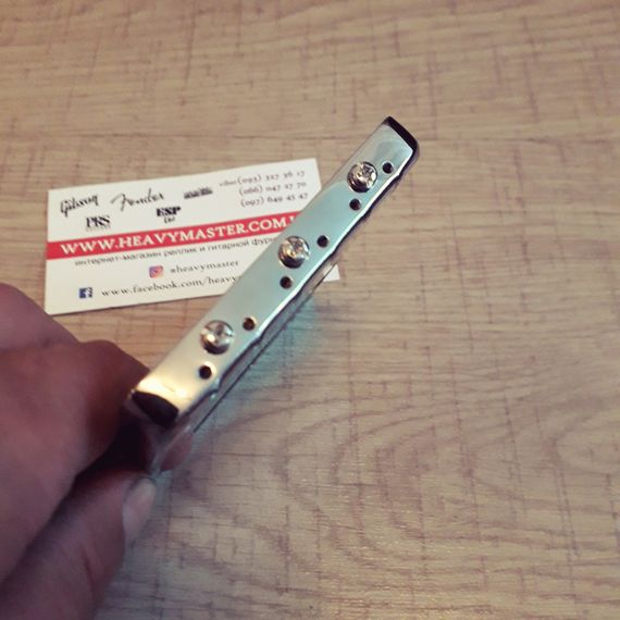 Гітарний Бридж Wilkinson струнотримач для електрогітари Telecaster ЛАТУНЬ | Зображення 4