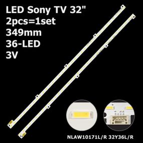 LED підсвітка Sony TV 32" inch 349mm 3V 36-led STM320A72-LEFT + STM320A72-RIGHT_rev3.0_36_110823 2шт.