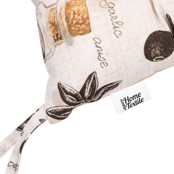 Подушка для стільця Ardesto Spice 40х40см, 90% поліестер, 10% бавовна (ART03SP) | Зображення 1