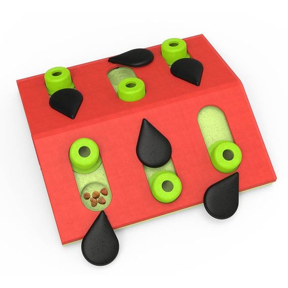 Игрушка интерактивная для котов OutwardHound Nina Ottosson Puzzle & Play Melon Madness
