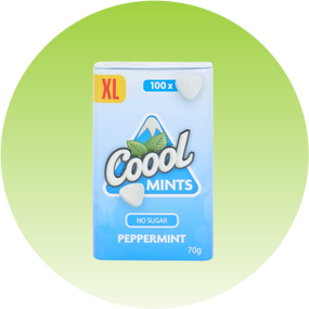 Льодяники Cool Mints Peppermint 70 г, 100 шт