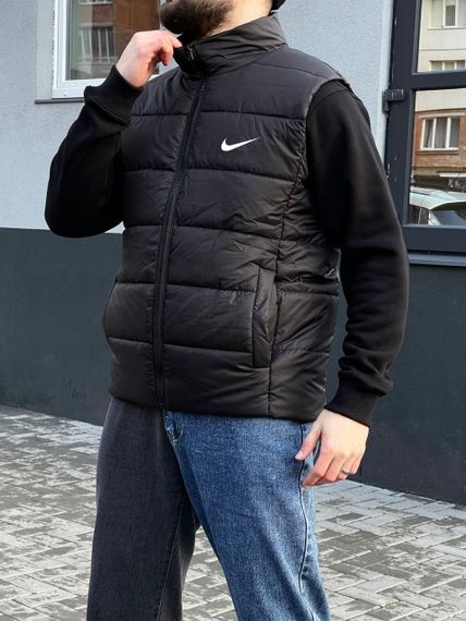 Чоловіча жилетка Nike чорна | Зображення 2