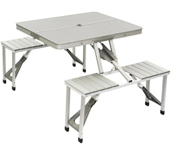 Стіл Bo-Camp Picnic Aluminium (1404579) (DAS302729)