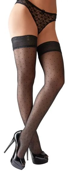 Панчохи на силіконі Зухвалі Крапки sexstyle | Зображення 1