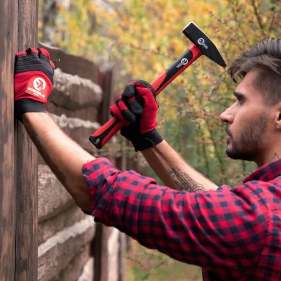 Молоток 500 г, ручка з фібергласу INTERTOOL HT-0205 | Зображення 5