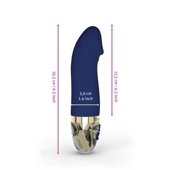 Вибратор Mystim Real Deal Neil Blue, мощный мотор, 8 режимов Sex Aura | Зображення 3
