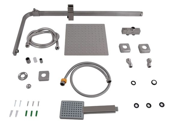 Душова система універсальна Lidz Kubis 1120, Nickel (k35) LDKUB1120NKS46111 | Зображення 2