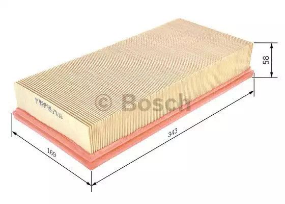 Фільтр повітряний VOLVO V40, MITSUBISHI SPACE, BOSCH (1457433535) | Зображення 4