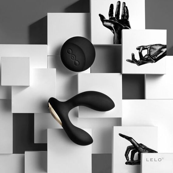 Массажер простаты LELO Hugo Black, 2 мотора, пульт ДУ, управление движением | Зображення 2
