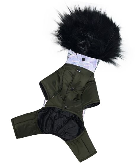 Зимовий комбінезон з світловідбиваючої тканини камуфляж A-78 | Зображення 9