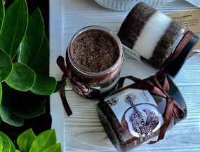 Скраб для тіла Top Beauty банка 250 мл Coconut in Chocolate
