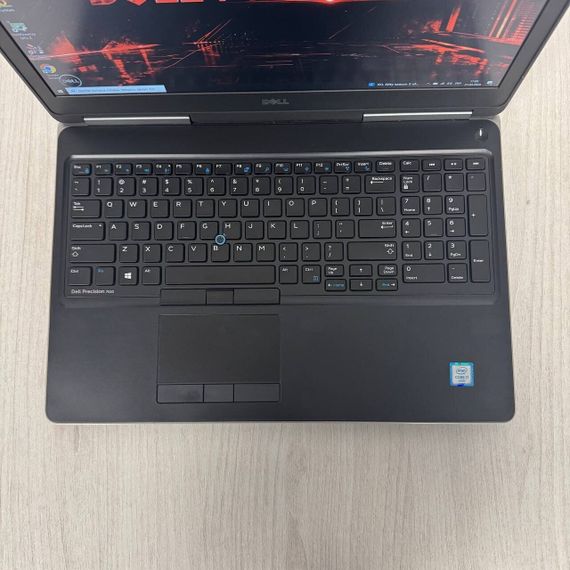 Мобільна робоча станція Dell Precision 7510 / 15.6" (1920x1080) IPS / Intel Core i7-6820HQ (4 (8) ядра по 2.7 - 3.6 GHz) / 8 GB DDR4 / 256 GB SSD / AMD FirePro W5170M, 2 GB GDDR5, 128-bit б/в | Зображення 2