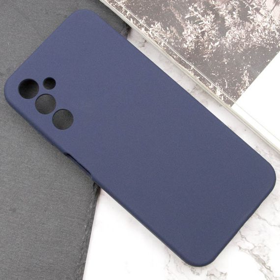 Чохол Silicone Cover Lakshmi Full Camera (AAA) для Samsung Galaxy A15 4G/5G / M15 5G Темно-синій / Midnight blue | Зображення 4