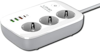 Удлинитель мережевий з Wi-Fi роутеромLDNIO SEW3452 3 порти / PD / 3USB / 1 QC 3.0 / 1 Type-C (34390-01_730) | Зображення 6