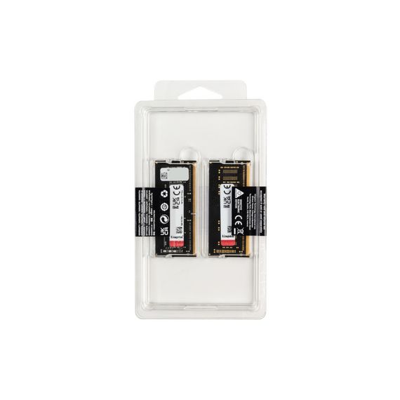 Модуль пам'яті для ноутбука SoDIMM DDR4 64GB (2x32GB) 3200 MHz Fury Impact Kingston Fury (ex.HyperX) (KF432S20IBK2/64) | Зображення 6