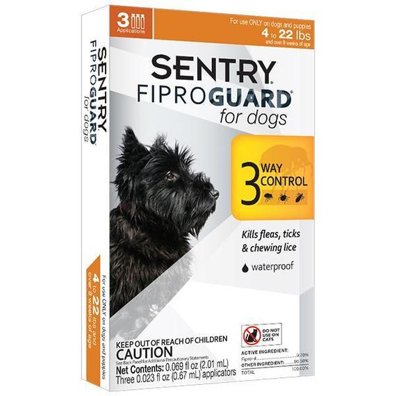 Fiproguard фипрогард капли от блох, клещей и вшей для собак до 10 кг, 0,67 мл 0,67 мл 3 шт./уп.